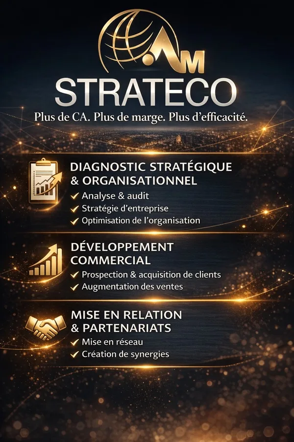 Équipe AM STRATECO — experts en développement commercial